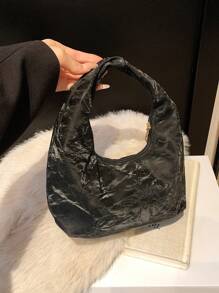Fashionable Casual Versatile Solid Color Minimalist Shoulder Bag