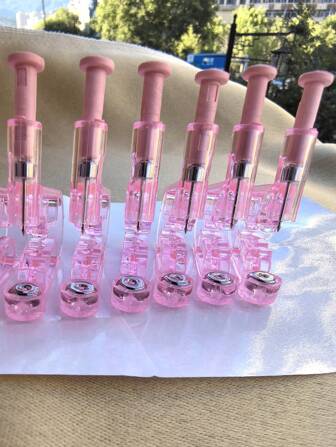 4 st/set Piercing Kit Asepsis Disponibel Steril Öronpiercingsenhet Brosk Tragus Helix Piercing Gun NO PAIN Nose Piercer Tool