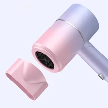 Foldable Hair Dryer, Student Dormitory Hot And Cold Constant Temperature Hair Dryer, Portable High Wind Speed Blower For Home Use - Multicolor - View 5