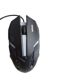 USB Wired Optical Mouse With RGB Lighting - Preto - View 4