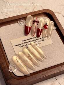 1 Bottle/12ml Gold Cat Eye Nail Gel Polish, Magnetic Cat Eye Holographic Gel Nail Polish, Suitable For Manicure DIY - Gold - View 6