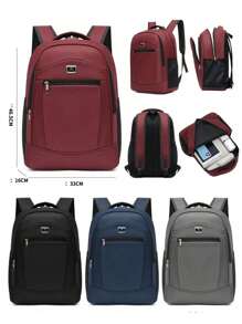 Men Backpacks - Red - View 4