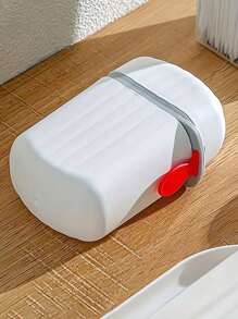 Portable Travel Soap Box, Creative Light Luxury Travel Soap Box With Lid Creative Sealed Drain, Small Soap Box For Business Trip, Outdoor Travel Soap Box, Student Dormitory Bathhouse Sealed Portable Creative Soap Box Multifunctional Storage Box(Handle Part Of The Two Shapes Random Delivery, Specific Please Prevail In Kind)