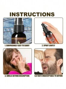 多件式趣味放屁喷雾玩具恶搞臭味趣味娱乐便便气味监狱炸弹气味适用于万圣节、圣诞节礼物、愚人节、新年情人节礼物、派对