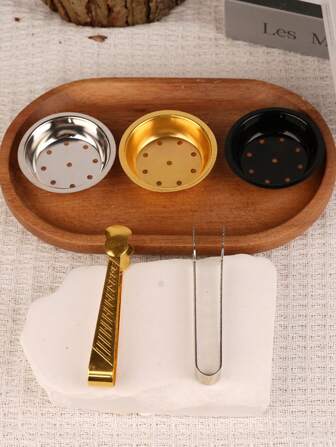 1 Set Of Stylish And Simple Incense Burner Accessories