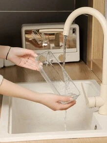 1 件/5 件套透明抽屉化妆品收纳盒、口红香水架、梳妆台护肤品收纳盒、多尺寸组合乳液样品收纳盒，适用于化妆品、浴室、办公用品、厨房用具、度假海滩、浴室收纳、卧室收纳，大容量