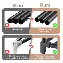 Superlele 10 Tier Shoe Rack, Grey/Black Shoe Cabinet, Large Capacity 50-56Pairs Beautiful Tall Shoe Shelf Free Standing Storage Cabinet Entryway Closet, Dustproof Floor Standing Storage Cabinet With Easy Assembly, For Bedrooms And Dormitories