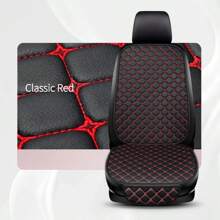 Car Seat Cover Napa Leather  Minimalism Seat Cushion Wear-Resistant And Durable, Four Seasons General