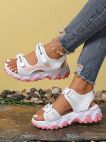 Women's Versatile Sandals, New Summer Fashion Platform Shoes, Soft Bottom Casual Beach Shoes