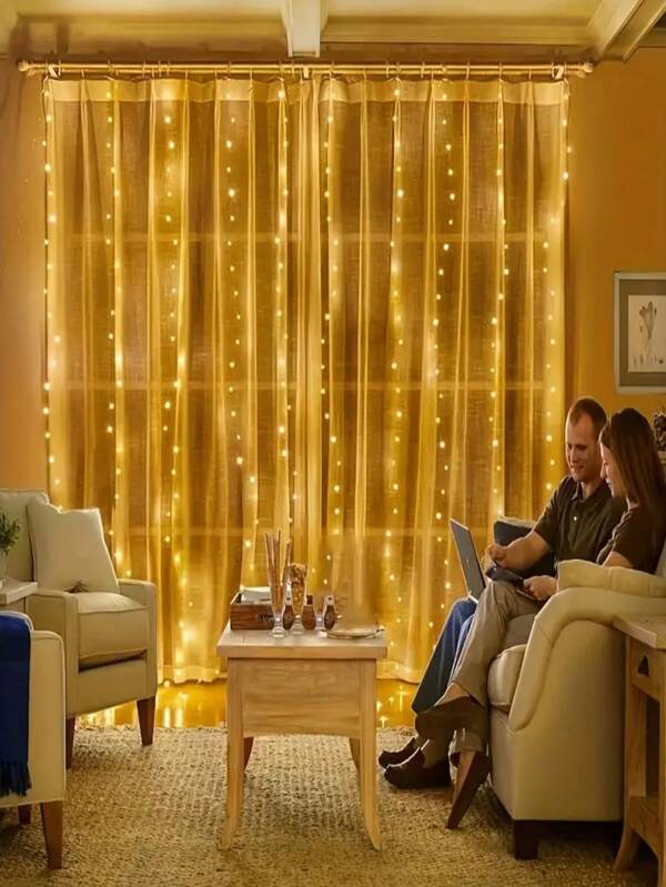Set mit 100/200/300/600 rosa Lichterkette mit Fernbedienung für Zuhause und Schlafzimmer Dekoration - 8 Beleuchtungsmodi, USB-betriebene Wandbehang Lichterkette, Weihnachtsbaum Dekoration, Feiertage, Halloween, Thanksgiving, Sommer, Hochzeit, Geburtstag, Neujahr, Valentinstag Atmosphäredekoration
