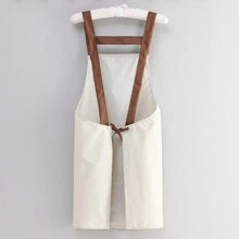 1 pièce Tablier anti-poussière personnalisé - Tablier sans manches nordique personnalisé pour la maison, la cuisine, le travail pour hommes et femmes. Tablier de cuisine pour essuyage des mains, tablier anti-poussière unisexe pour fête, mariage, fiançailles, cadeau familial