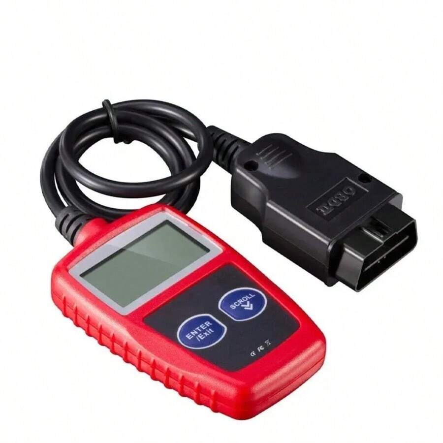 1 PC Car Fault Diagnosis Instrument Obd2 Clear Fault Codes Diagnostic Scanning Tools Universal Version - 紅色 - 查看 1