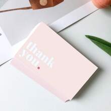 50 piezas Tarjetas de Agradecimiento - Tarjetas de Apreciación Empresarial para Minoristas en Línea y Empaquetado de Clientes - Perfectas para Empresas, Bodas, Graduaciones y Despedidas de Soltera - Multicolor - Ver 4