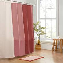 Bath Mat Non Slip Soft Super Absorbent Microfiber Scalloped Tufted Rug - Blush - View 6