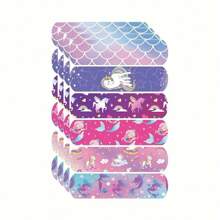 24 件/60 件/120 件可爱卡通透气绷带，PE 防水自粘绷带，6 种款式，适用于急救包