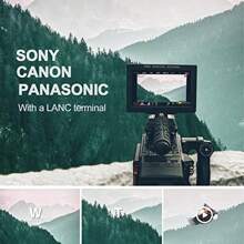 Zoom Controller For Video Camera Recording Remote With 2.5mm Cable Compatible  190P 150P 198P VX2000E Canon Panasonic - Black1 - View 5