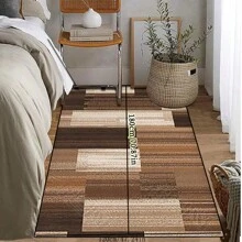 Tapete Felpudo de Estilo Clássico Abstrato Moderno, Tapetes de Área de Design Vintage para Sala de Estar, Mesa de Centro, Sofá, Quarto, Uso Doméstico Economizador de Espaço