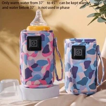 1pc Portable Constant Temperature Warmer, Keep Baby Bottle Warm, Universal Outdoor Bottle Warmer, Slow Heating, Maintain Constant Temperature When Warming Milk, Must Be Plugged In To Use