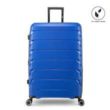 PUR By IFLY Hardside 28" Checked Luggage, Black - Army Green - View 3