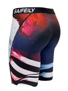 Men's Free Eagle Printed Boxer Briefs - Multicolor - View 3