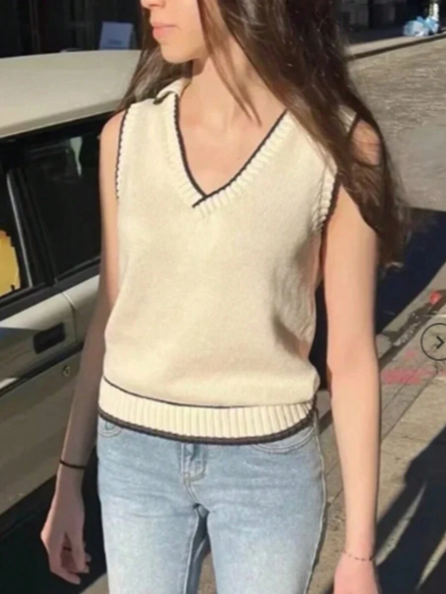 NEW Summer Soft And Cozy Knit Vest For Everyday Wear - Perfect For Layering - Multicolor - View 1