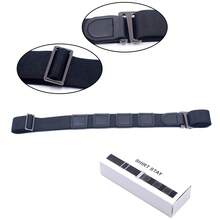 Cinturón negro para camisa para hombres y mujeres, mantiene la camisa se doblada en elástico ajustable, antideslizante, a prueba de arrugas, soporte para camisa, cinturón de bloqueo 9O2M - Estilo C de 2,5 cm - Ver 6