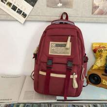 Women Functional Backpacks - Red - View 1