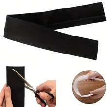 条状硅胶缝隙条厨房燃气灶顶部密封条黑色/白色21英寸炉灶缝隙盖防油防污硅胶条