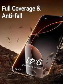 3 Stück A+ transparente gehärtete Glasfolie kompatibel mit Samsung Galaxy/kompatibel mit iPhone 16/15/14/13/12/11/XSMAX/XR/X/XS/6/7/8/SE Redmi Note 13 14 Pro A4 14C 13C/Honor, hochwertige glänzende Oberfläche, explosionssicher, selbstklebend, hohe Härte, Vollflächenabdeckung, keine weißen Ränder, keine Blasen, Geschenk für Geburtstag, Familie, Freunde, Handybildschirmschutz, Handyzubehör