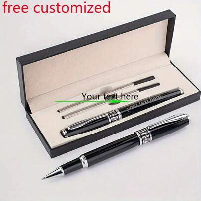 Luxury Pen –Fancy Pen With Gift Box - Valuable Business, Office, Executive Gift For Family & Friends - Fancy Pens For Men, Women– Special Engraving Reusable, Multi-Functional Colorful For Women/Men Ideal Gifts For Her, Boyfriend, Girlfriend, Family, Friends, Children, Students, Workers, Clients For Father's Day, For Anniversaries, For Graduation, For Weddings, For Business/Work/Office Back To School