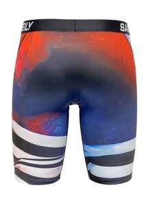 Men's Free Eagle Printed Boxer Briefs - Multicolor - View 4