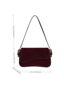 1 Peça Novo Outono Vintage Nicho Design Alta Qualidade Elegante Versátil Bolsa