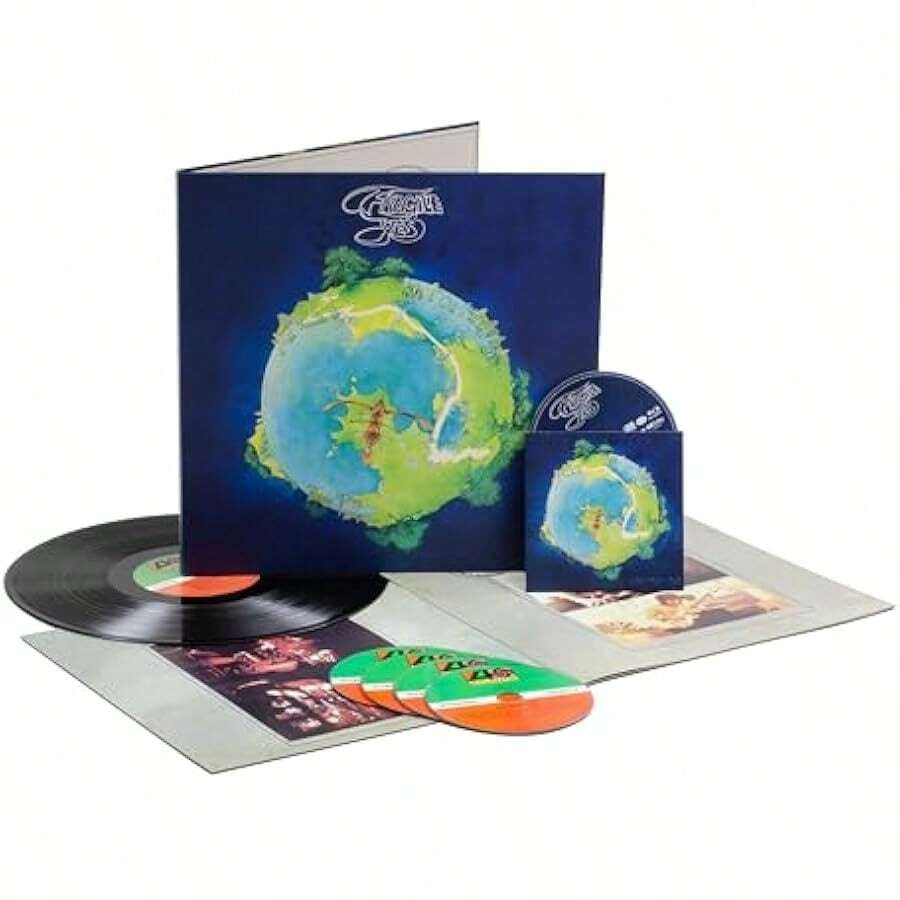 Fragile Super Deluxe Edition Premium Quality Vinyl LP Remastered High Definition Audio Collector's Item - as pic - View 1