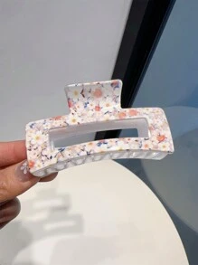 1 szt./3 szt./6 szt. Damskie spinki do włosów z drobnym kwiatowym nadrukiem, świeże i słodkie akcesoria do włosów do upięć, spinka do włosów, spinka do włosów na jesień i zimę do strojów wakacyjnych dla kobiet - Wielokolorowe - Zobacz 4