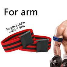 4pcs Set Blood Flow Restriction (BFR) Occlusion Cuffs, Adjustable For Arms, Thighs & Hips, Suitable For Women & Men, Promote Muscle Growth In Biceps, Legs - Blue - View 11