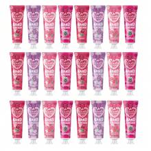 MISS FACTORX 24pcs/Set Plant Flower Scented Hand Cream Moisturizer, Mini Size Suitable For Dry Hands, Gift For Valentine's Day, Women's Birthday, Teacher Appreciation, Portable