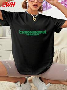 EWHUnisex Tyler Rock The Creator Chromakopia Tour 2024 T-Shirt Retro 90s Y2k Fun For Fan  T-Shirt