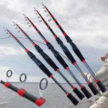 1 Piece 1.8M 2.1M 2.4M 2.7M Ultra Light FISH ROD Lure Spinning Carbon Fishing Telescopic Rod Fast Long Shot Trout Lake Fishing Rod - Multicolor - View 2