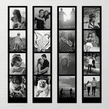 1 pieza/3 piezas/7 piezas de tira de película fotográfica personalizada, 1 pieza de regalo de foto personalizado con 4 imágenes, impresión con estilo retro, recuerdo de la boda, regalo de fotografía de película, marcador de libros de foto personalizado, tiras de foto personalizadas, cubierta del fotomatón de boda, marco de película Guarda la tarjeta, plantilla editable, regalo personalizado, regalo personalizado para cumpleaños, regalo de San Valentín, San Valentín, Año Nuevo, regalo para ella, regalo para él, regalo para amigos, decoración del hogar, decoración, multifuncional, antimoho, ornamental, exquisito, elegante, de alta calidad, adorable, moderno, personalizado, único, regalo ideal para él, regalo ideal para ella, ella, novio, novia, papá, mamá, familia, amigos, hijo, hija, niños, cocina, comedor, dormitorio, oficina, sala de estar, hogar, jardín, sala de té, para aniversarios, para cumpleaños, para housewarming, para graduación