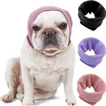 3-Piece Set Of Dog Ear Muffs, Noise Protection Cover, Hearing Pack, Ear Muffs, Winter Scarf