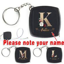 Customized Name 2m Retractable Tape Measure With Plastic Shell Soft Metal Tape Compact Lightweight Design Measuring Tool Ruler For Precision Measuring Ideal For Office School Home Use - Multicolor - View 8