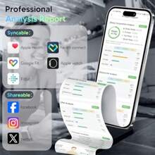 Batoom Scale Arboleaf Bluetooth Smart Digital Weighing Scales 8 Electrode 26 Body Composition Analyzer High Precision Body Fat Scales For BMI Muscle Mass - White-310*310mm - View 6