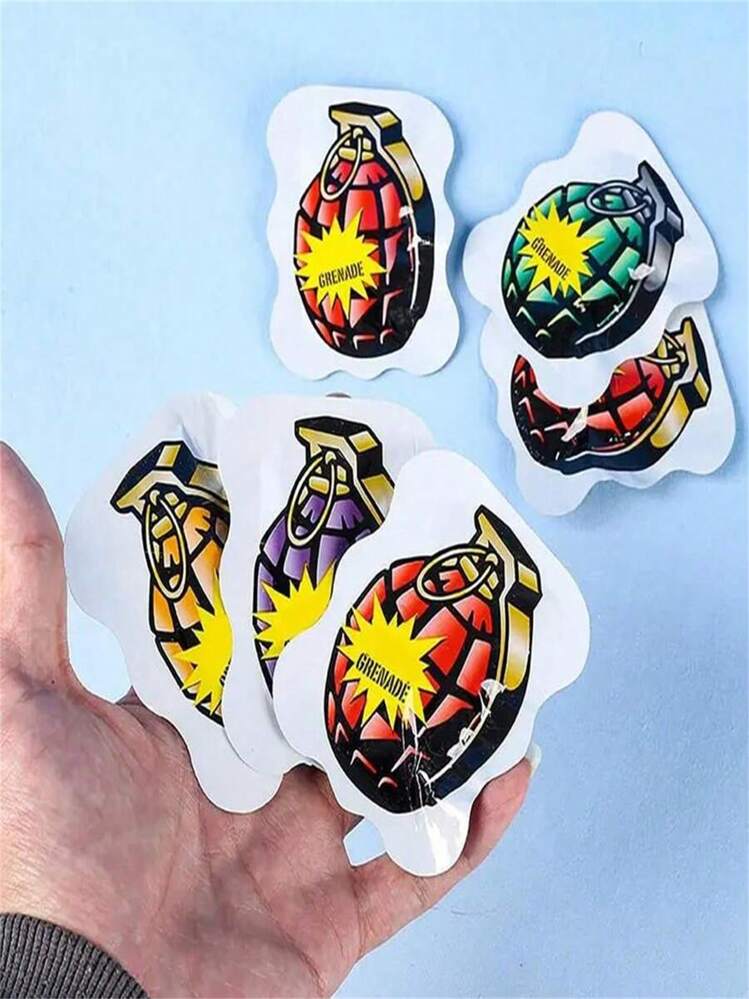 10 stuks/20 stuks/50 stuks/100 stuks/150 stuks/200 stuks Verrassende Explosieve Granaat, Vuurwerk, Realistische Zelfopblazende Granaat Prop, Grapspel Luchtdruk Explosiezakken, Diverse Feestdecoraties, Geschikt voor Verjaardagsfeestjes, 1 april, Kerstmis, Nieuwjaarsvieringen, Bruiloften (Willekeurige Kleur) - Veel kleurig - Bekijken 10