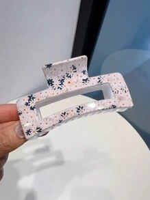 1 szt./3 szt./6 szt. Damskie spinki do włosów z drobnym kwiatowym nadrukiem, świeże i słodkie akcesoria do włosów do upięć, spinka do włosów, spinka do włosów na jesień i zimę do strojów wakacyjnych dla kobiet - Wielokolorowe - Zobacz 13