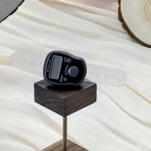 1个可复位液晶5位电子指环计数器，带数字显示，适用于运动、训练、穆斯林念珠和念珠手环计数器 - 彩色 - 查看 22