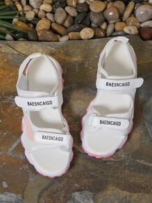 Women's Versatile Sandals, New Summer Fashion Platform Shoes, Soft Bottom Casual Beach Shoes