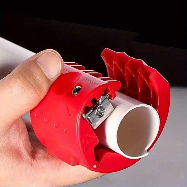 1pc Portable Pipe Cutter - Easily Cut PVC/PU/PP/PE Pipes, Wires, And Cables Up To 50mm - Universal And Convenient Cutting Tool, Tools For Men