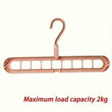 Oszczędzający miejsce magiczny wieszak na spodnie - Systemy organizacji szafy do sypialni z 9 portami, suszarka na ubrania, wieszaki na ubrania Organizer do maksymalizacji przechowywania i redukcji bałaganu