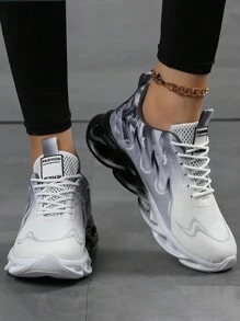 Women's Casual Comfortable High-Top Sports Shoes, Outdoor Running Thick-Soled Basketball Shoes