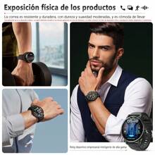 Smartwatch de las mujeres para los regalos de los hombres, anillo de senderismo libre, Smartwatch con función de llamada inalámbrica (respuesta / marcación), múltiples modos de deporte, HD Rugged Fitness Digital Sports Watch para iPhone Android s88
